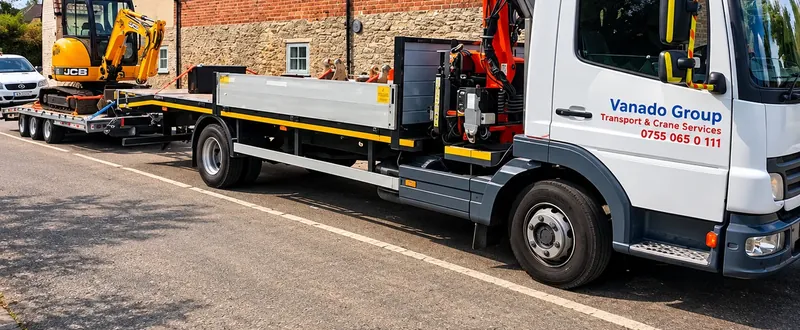Machinery and plant transport from Grantham