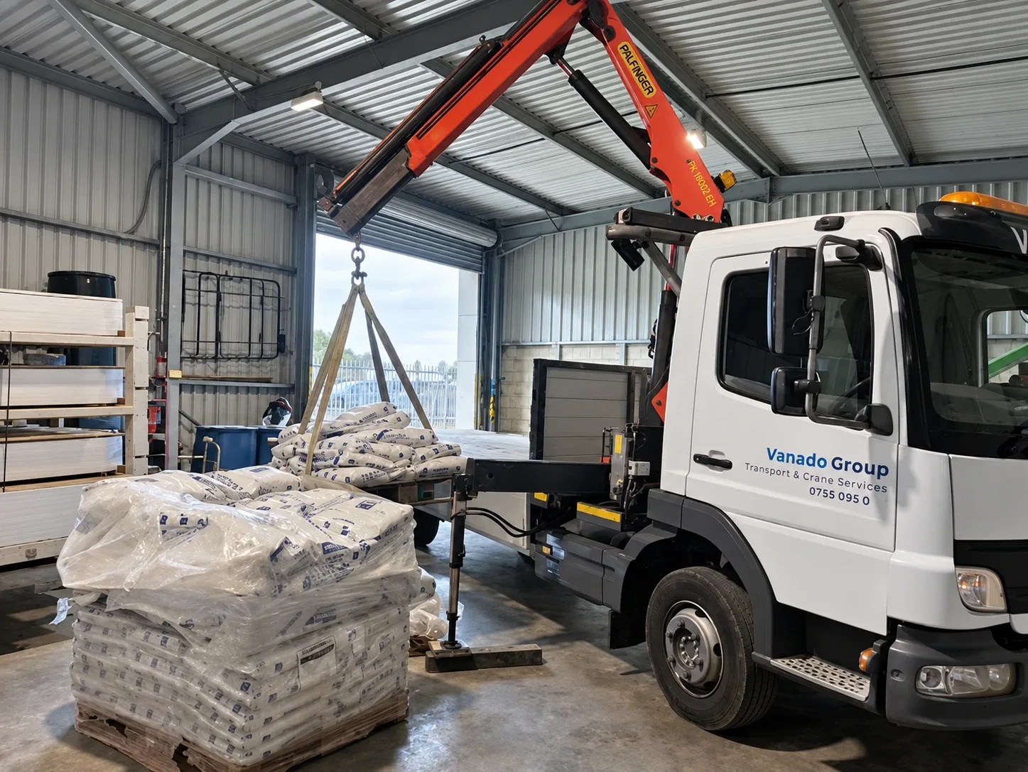 HIAB crane transport - view our gallery